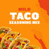 (1oz Packets Pack 24) Taco Bell Mild Seasoning Mix