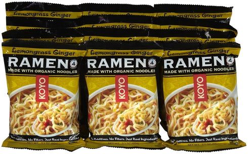 2.1 oz 12 Koyo Lemongrass Ginger Dry Ramen - - pk