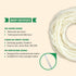 Sausage-12m/39ft22-24mm Edible Natural Sheep Sausage Casings, Grade A Pre-Tubed Sausage Casings for Home Sausage
