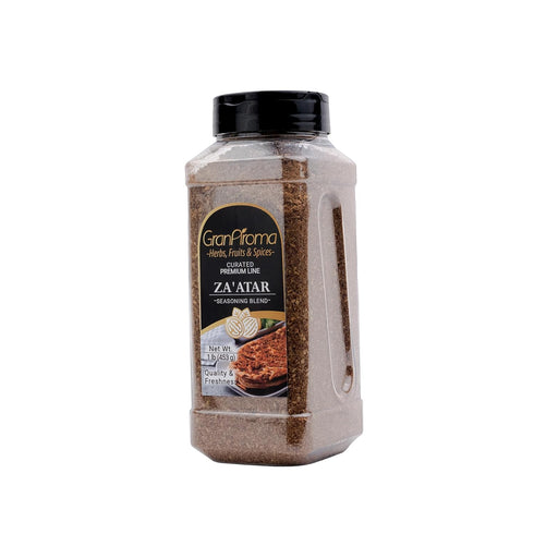 (1 GranAroma Za'atar Seasoning, Middle Eastern Cuisine, Flavorful Spice Blend Pound)