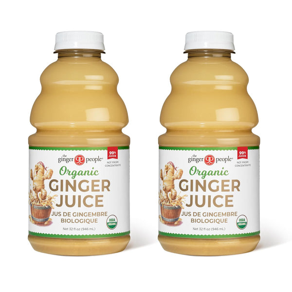 99% Pure Organic Ginger Juice by The Ginger People Digestive Health, Premium