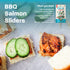 1.13 oz, 8 Count Riega BBQ Glazed Salmon Bowl Seasoning Blend, Organic Spice Mix for Seafood and Salad