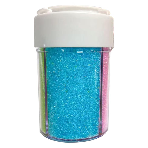 PhilaeEC Grass Green Yellow Blue Pink Pastel Sanding Sugar Sprinkles Edible for Cake Decoration Cookie Cupcake Toppers