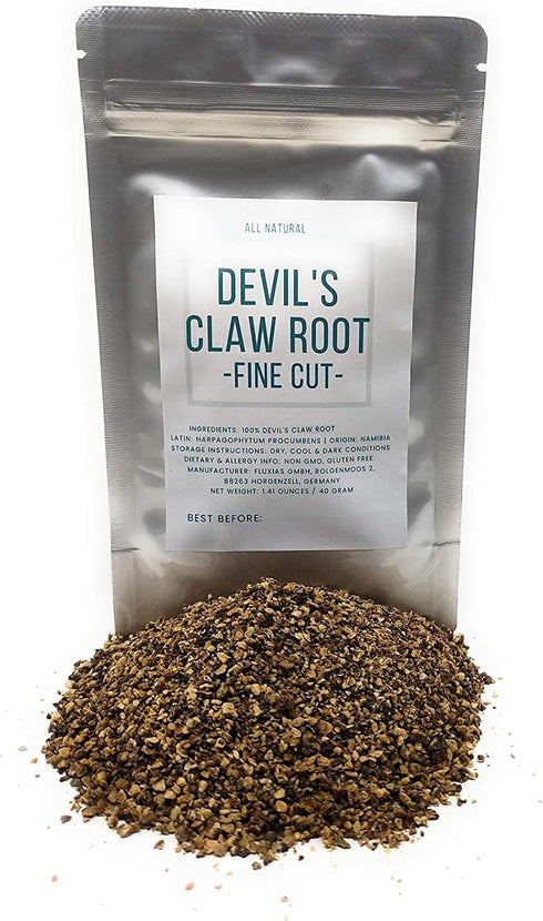 Devil's Claw Root Herb 1.41 oz, Fine Cut, Dried & Natural Harpagophytum Procumbens