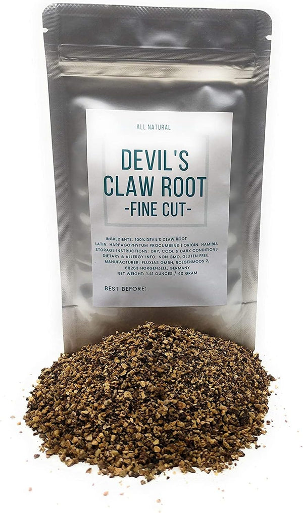 Devil's Claw Root Herb 1.41 oz, Fine Cut, Dried & Natural Harpagophytum Procumbens