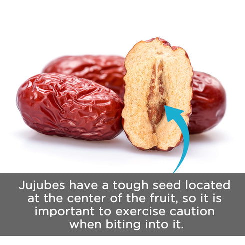 100% 454g (1LB),Packed NESTLADY Premium Jujube Date, Red Date (Hong Zao), Natural, Improve sleep, Health Snack, Dried