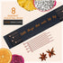 SET, 100% (70 8 Cocktail Garnish, PREMIUM GIFT with COCKTAIL PICKS I Natural Dehydrated fruits I Home Bar, Barware