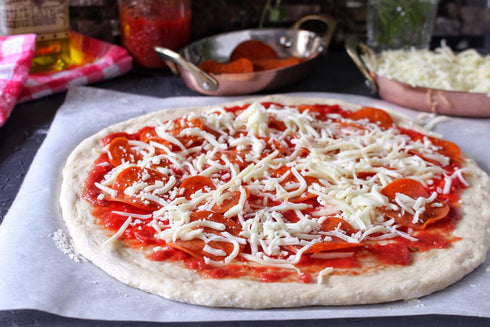 President's Choice "00" 1kg/35.3oz, PC Black Label Farina Enriched,Unbleached Fine Wheat Flour for Pasta