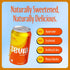 Generic 12 (Pack 6) Z e v i a Zero Calorie Soda, Orange, Ounce Cans