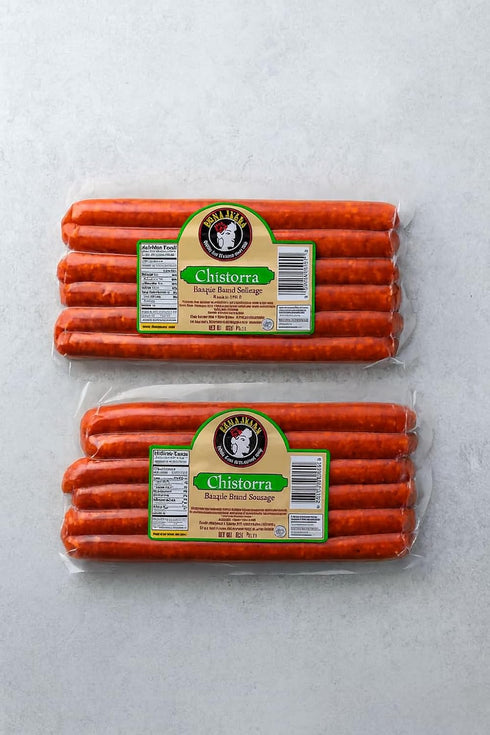 Generic 2 Pack Spanish Chistorra Sausage Chistorra Espaola Doa Juana, Authentic Spanish Sausage,