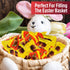 2LB Pack, 0.60oz, Easter Chocolate Eggs, Eggs Bulk Each Egg Indulge in Delicious Easter Eggs, Peanut Butter Eggs