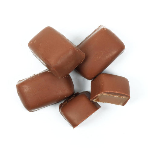17.6 oz, Yupik Milk Chocolate Covered Soft Toffees Miniature Bars, Creamy Milk Chocolate, Sweet & Chewy Caramel