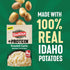 100% 4 4.6 (Pack 10) Idahoan Roasted Garlic +Protein Mashed Potatoes, Naturally Gluten-Free, Real Idaho Potatoes