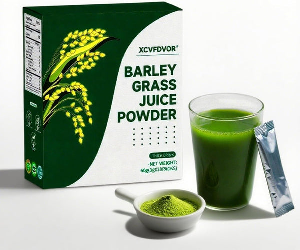 Barley Green Juice Powder Individually Packed 4.2oz Total 40 Packets (2 Boxes,