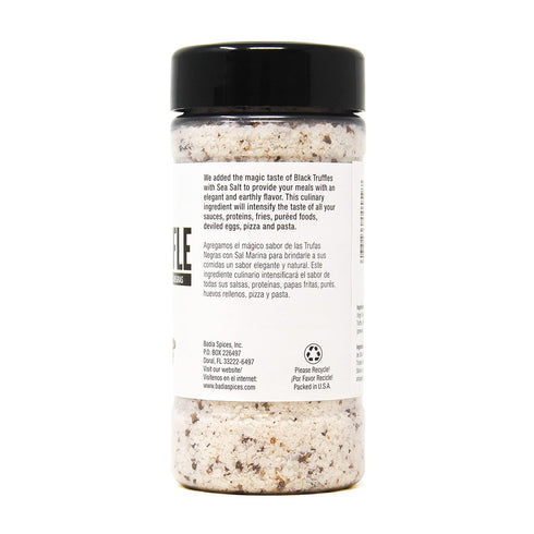 9 Black Truffle Sea Salt, Ounce
