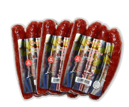 Mai Quoi Best Gourmet Chinese Pork Sausage (Lap Xuong Pork) (No MSG) -Made In