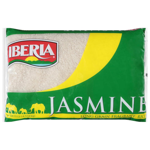 10 Iberia Jasmine Long Grain Fragrant Rice, Pound
