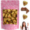 Fruidles Valentine's Milk Peanut Butter Chocolate Hearts, Kosher Certified Dairy, 2 Pounds