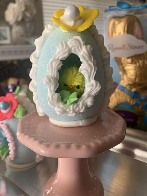 Purple Sugar Easter Egg for Festive Celebrations