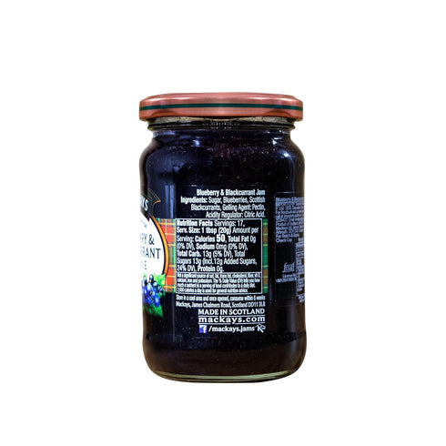 12 MACKAYS Blueberry & Black Currant Preserve, Ounce