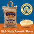 Bombay Market (4 Brown Basmati Rice - Aromatic & Nutty Flavor Basmati Rice - Long Grain Rice Basmati Pound Bag)