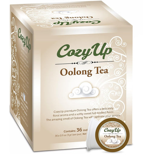 Cozy Up Oolong Tea K-Cup Pods, 36-Count, Compatible with Keurig Brewers