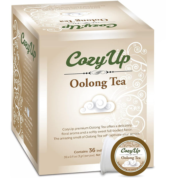 Cozy Up Oolong Tea K-Cup Pods, 36-Count, Compatible with Keurig Brewers