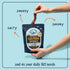 31g Omega-3s 3 Pack Fable Fish Wild Alaskan Salmon Jerky - Wild Caught Salmon with of Protein - Tasty Fish Jerky