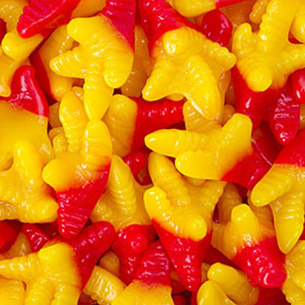 The Nutty Fruit House Gummy Chicken Feet 1LB Bag