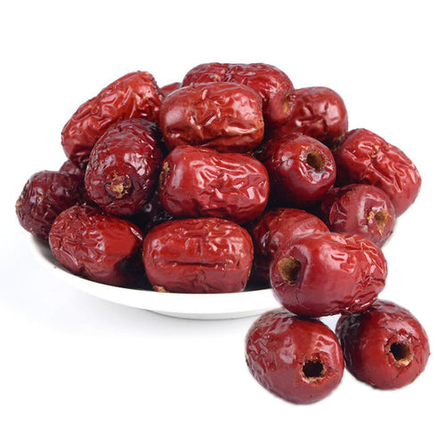 AFKCCPD jujubeseedless Red dates, No Pit,natural sweetness, healthy snacks - unsweetened (8.47 ounces/240