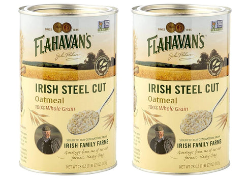 Flahavans Irish Steel Cut Oatmeal, 28 Ounce, 100% Whole Grain Oats, Non-GMO