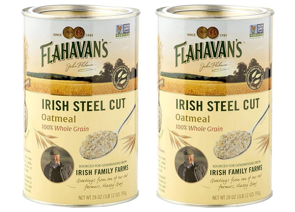 Flahavans Irish Steel Cut Oatmeal, 28 Ounce, 100% Whole Grain Oats, Non-GMO