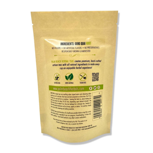 30ct Palm Beach Medicinal Herbs - Dong Quai Root Tea - Pure Herbal Tea Series