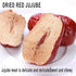 WZQLAOYS Dates,1 LB 100% Jujube Dates, Chinese Red Jujube Natural,for Snacking,Brewing Tea,dessert, Baking,cooking,etc.