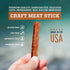 100% 20 Count (1 oz Big Fork Maple & Pepper Pork Snack Sticks Small-Batch, Hickory-Smoked Meat Sticks | Berkshire Pork