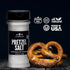 (8 The Spice Lab Coarse Pretzel Salt Gluten Free, Kosher Crunchy Salt Crystals Non-Melting for Baking Perfect