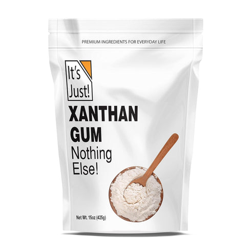 It's Just - Xanthan Gum, 15oz, Keto Baking Thickener for Sauces, Soups, and Dressings