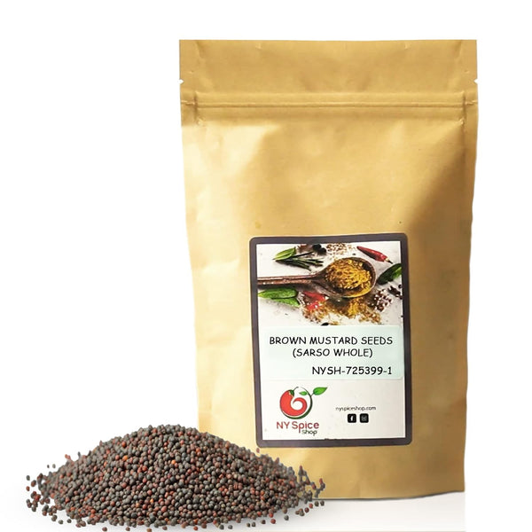 Brown Mustard Seeds (Sarso Whole) - Whole Mustard Seeds - Mustard Seed