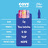 12 Pack Cove Probiotic Soda Soft Drinks with Zero Sugar Refreshing Functional Soda Alternative with Probiotics