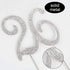 26 Years Birthday Cake Topper - Crystal Rhinestone 26th Wedding Anniversary or 26 Years Old Decoration