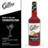 32 oz Collins Cosmopolitan Mix, Made With Real Cranberry Juice, Lime Juice, with Natural Flavors, Cosmo Cocktail Mixer