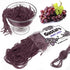 9 SHANI'S ROOTS SHOOTS Grape Laces Chewy Licorice Candy Fruity Shoestring Strings Sweet Grape Snack Candy
