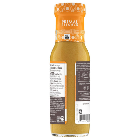 8 Primal Kitchen Sesame Ginger Vinaigrette & Marinade Salad Dressing made with Avocado Oil, Paleo Friendly & Keto
