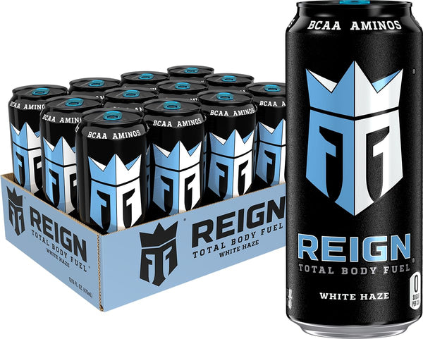 Reign Total Body Fuel, White Haze, Fitness & Performance Drink, 16 Fl
