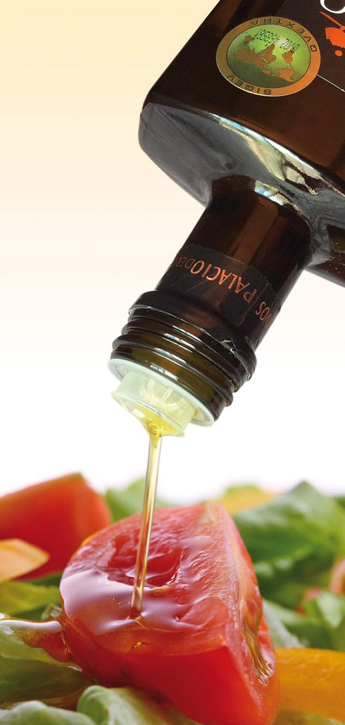 Palacio de los Olivos 16.9 Oz 500ml | Picual Gourmet Extra Virgin Olive Oil - Cold pressed oil, Early Harvest - Fl