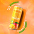 12-Pack (10.82 oz 55% Yoopy Sparkling Mango Juice fl Cans) Mango Juice No Added Sugar Natural Hydration with Tropical
