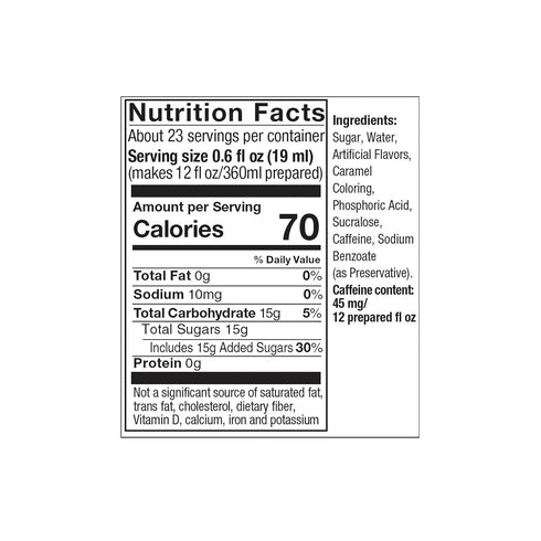 14.8 Oz (Pack 4) SodaStream Sparkling Drink, Dr Pete, Fl