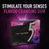 5 15-Stick Pack, 10 Count GUM Evolution Sour to Sweet Berry Flavor Changing Sugar Free Chewing Gum
