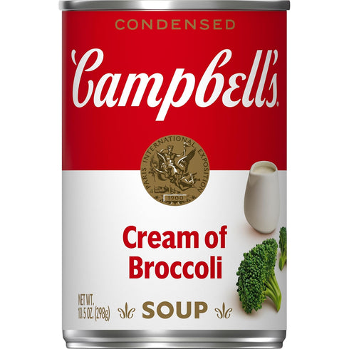 Campbell's Condensed Cream of Broccoli Soup, 10.5 Oz Can
