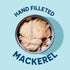 5 oz, (Pack 12) Wild Planet Wild Pacific Mackerel Fillets (SABA), Skin-On & Boneless, Delicious & Sustainable, Tinned
